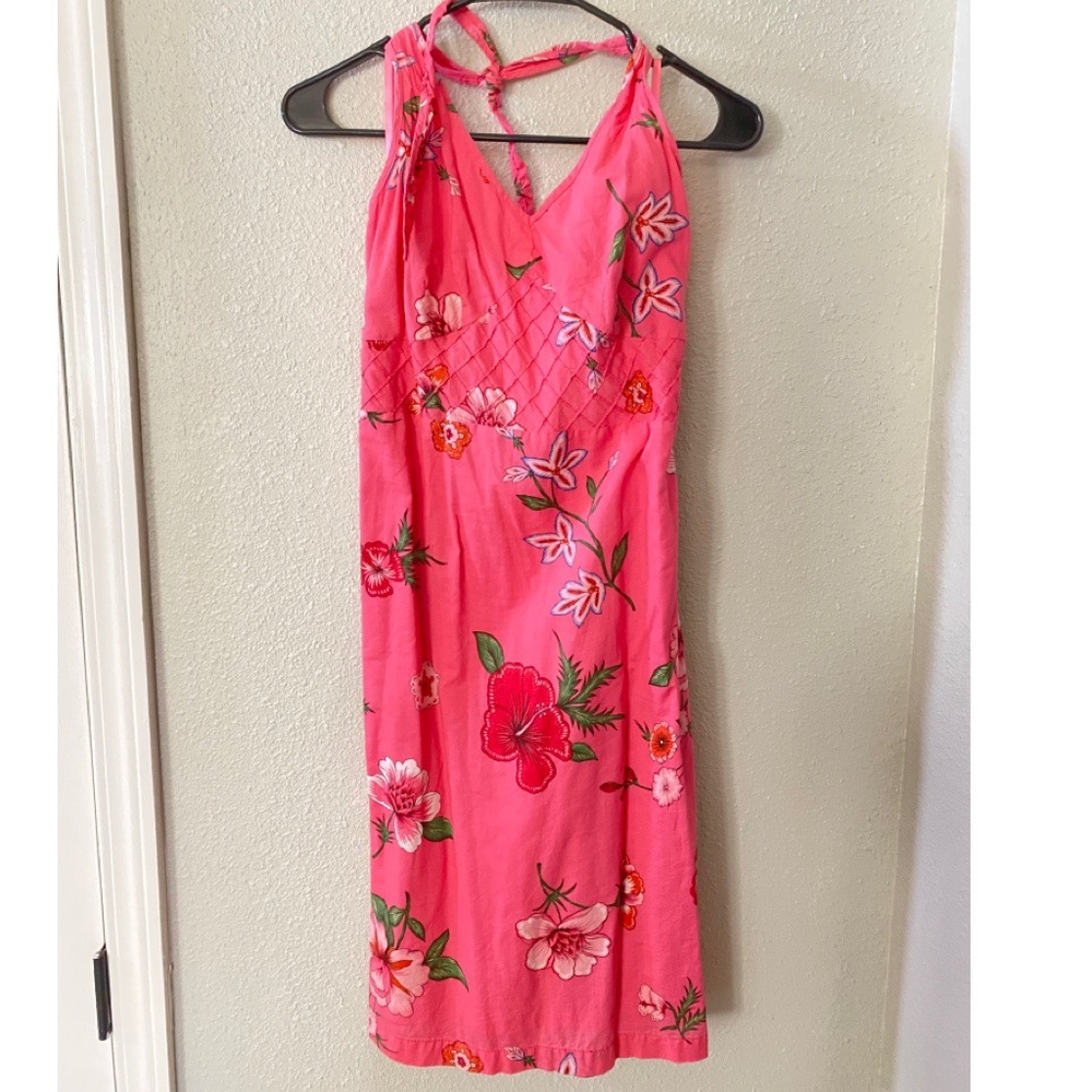 Vtg Tommy Hilfiger Halter Dress 90’s